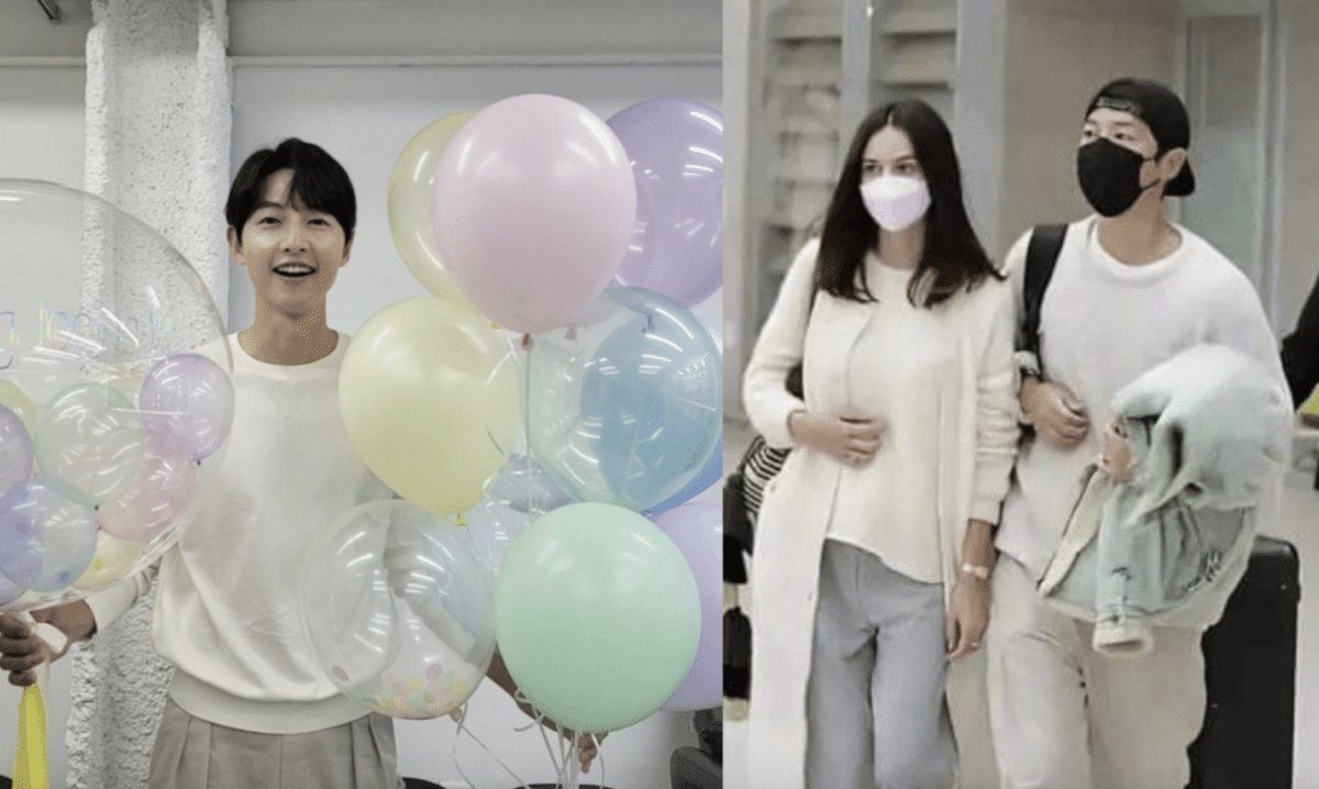 Song Joong-ki, wife Katy Louise Saunders welcome second child in Rome